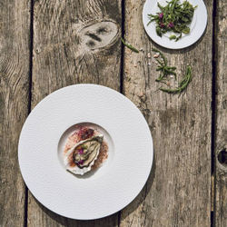 Тарелка gourmet 28см 100мл Guy Degrenne Collection L Fragment белый
