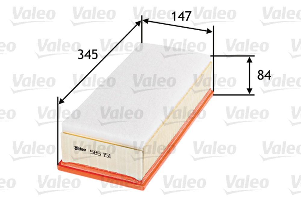 VALEO - 585151-VAL - Air Filter