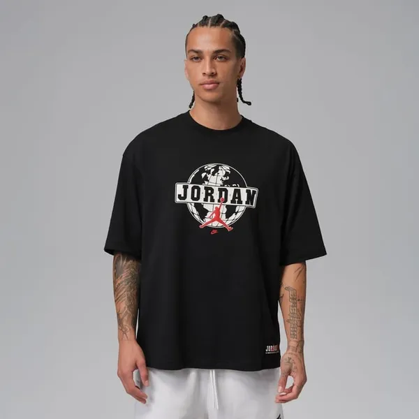 Футболка мужская NIKE M J GLOBE GFX OVSZ SS CREW