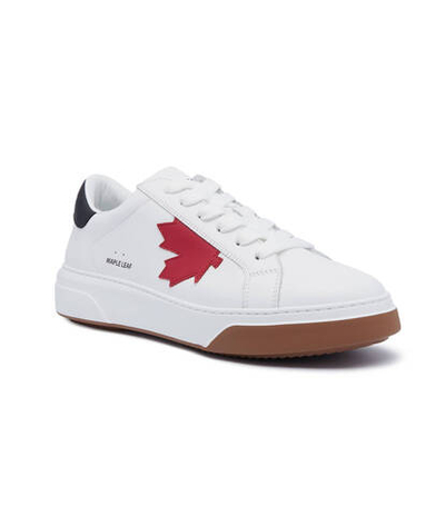 Кожаные кроссовки Dsquared2 - белый(SNM0353 01500001)