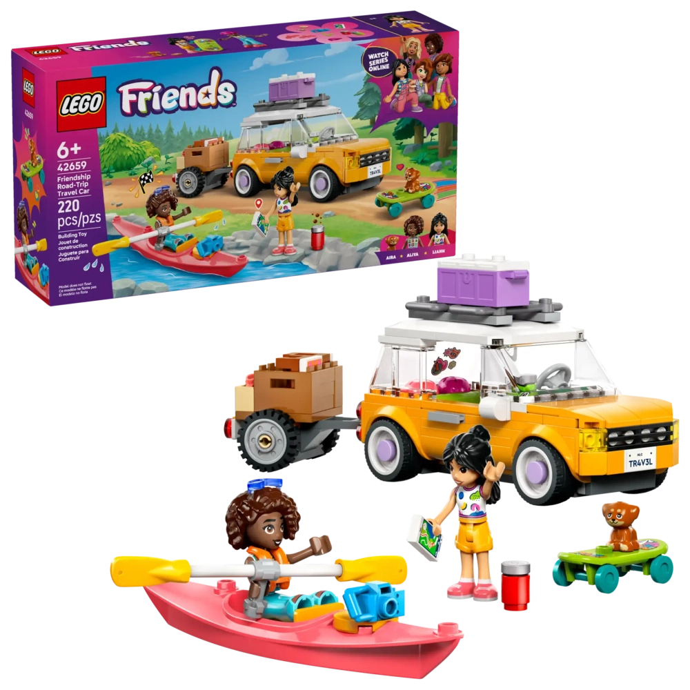 Конструктор LEGO Friends 42659 Автомобиль для путешествий по дороге дружбы