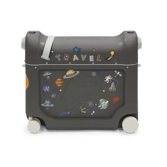 Чемодан-трансформер JetKids by Stokke BedBox V4 Midnight Grey