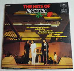Винтажная виниловая пластинка LP The Hits Of Baccara (Germany 1978)