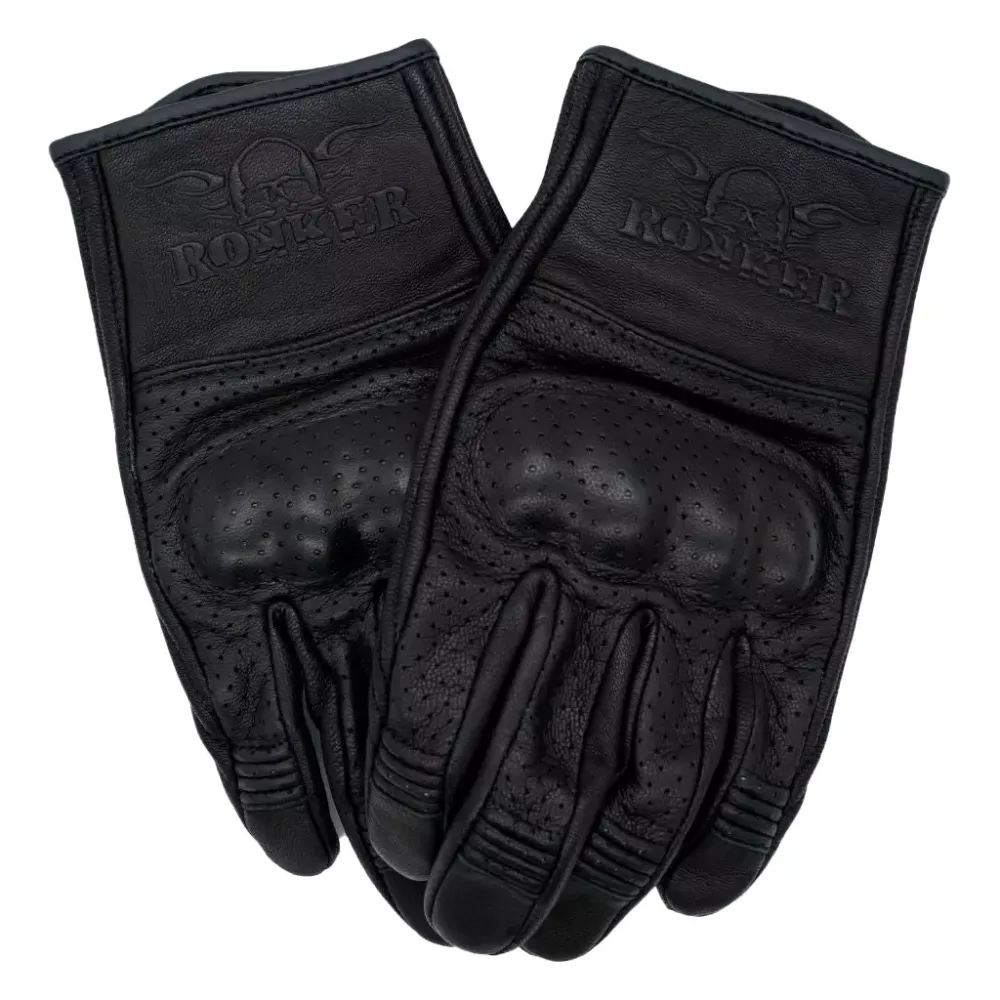 Перчатки кожаные Tucson Perforated Black Rokket Перчатки кожаные Tucson Perforated Black Rokket