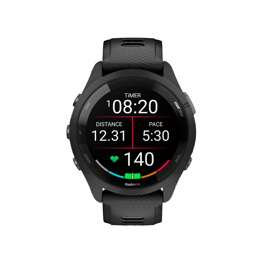 Умные часы Garmin Forerunner 265, 46mm, Black (010-02810-10)
