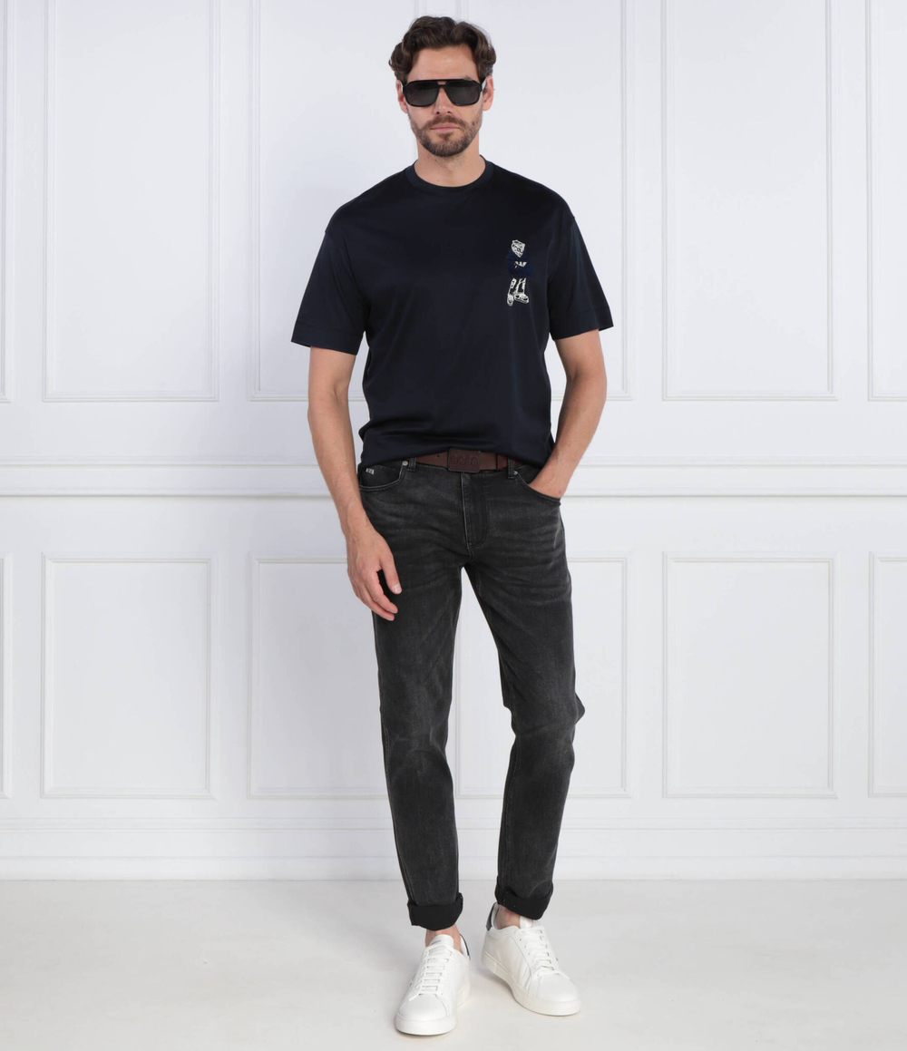 Футболка Emporio Armani - темно-синий(6R1TB5 1JUVZ)