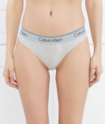 Стринги ATHLETIC COTTON THONG Calvin Klein Underwear - серый(000QF7188E)