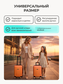 Набор Xs/L ручная кладь и большой Папайя