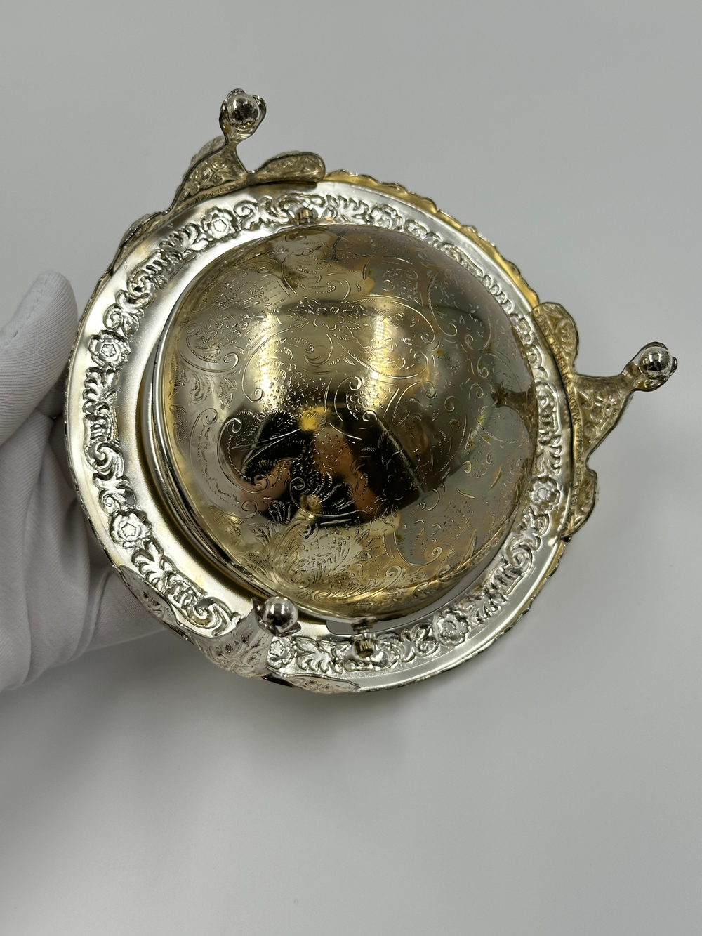 Икорница/маслёнка Queen Anne