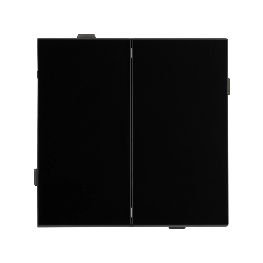 Механизм выключателя двухклавишный проходной SWT-TENDO-MKP2-PL-BK (230V, 10A) (Arlight, -) 054067