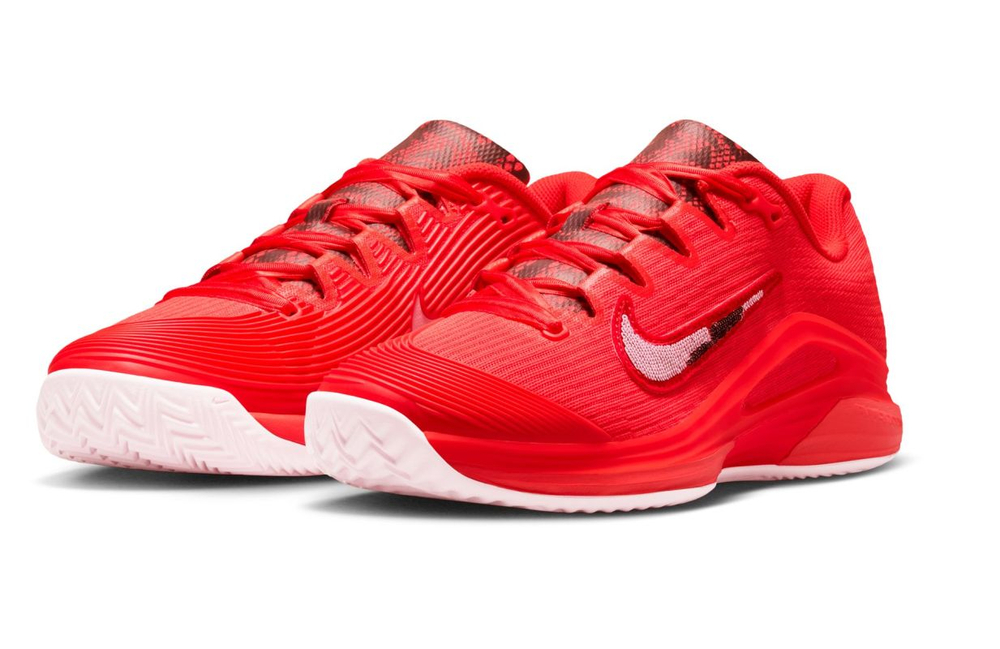 Женские Кроссовки теннисные Nike Zoom Vapor 12 Clay Premium - light crimson/pink foam/black/white