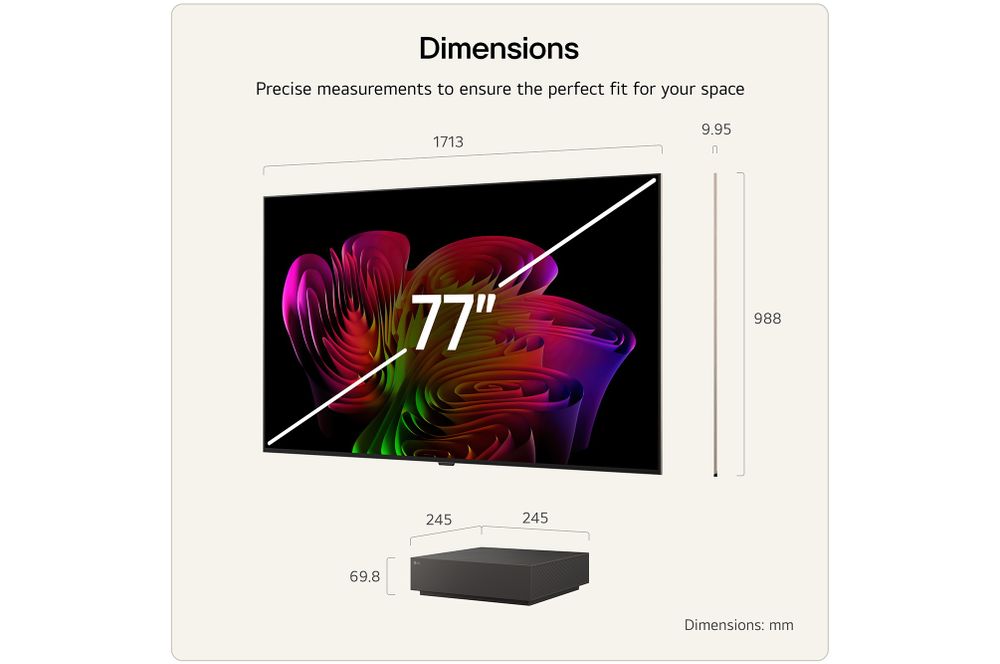 OLED телевизор LG OLED evo AI W6 OLED77W6