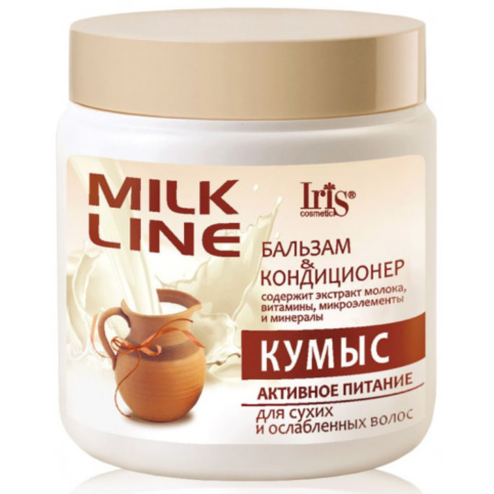 Бальзам-Кондиционер Milk Line Кумыс Активное питание 500 мл