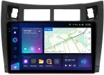 Магнитола для Toyota Vitz 2, Yaris 2 2005-2011 (рамка черная) - Teyes CC3-2K на Android 10, Быстрая, 2K QLED, CarPlay, 4G SIM-слот