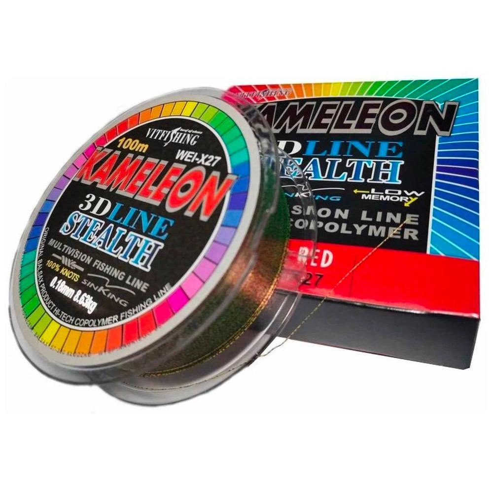Леска Kameleon 3D AMAGU - 100м - 0.35мм (уп/10шт)