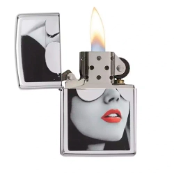Зажигалка Zippo 28274 Golden Design, Polish Chrome