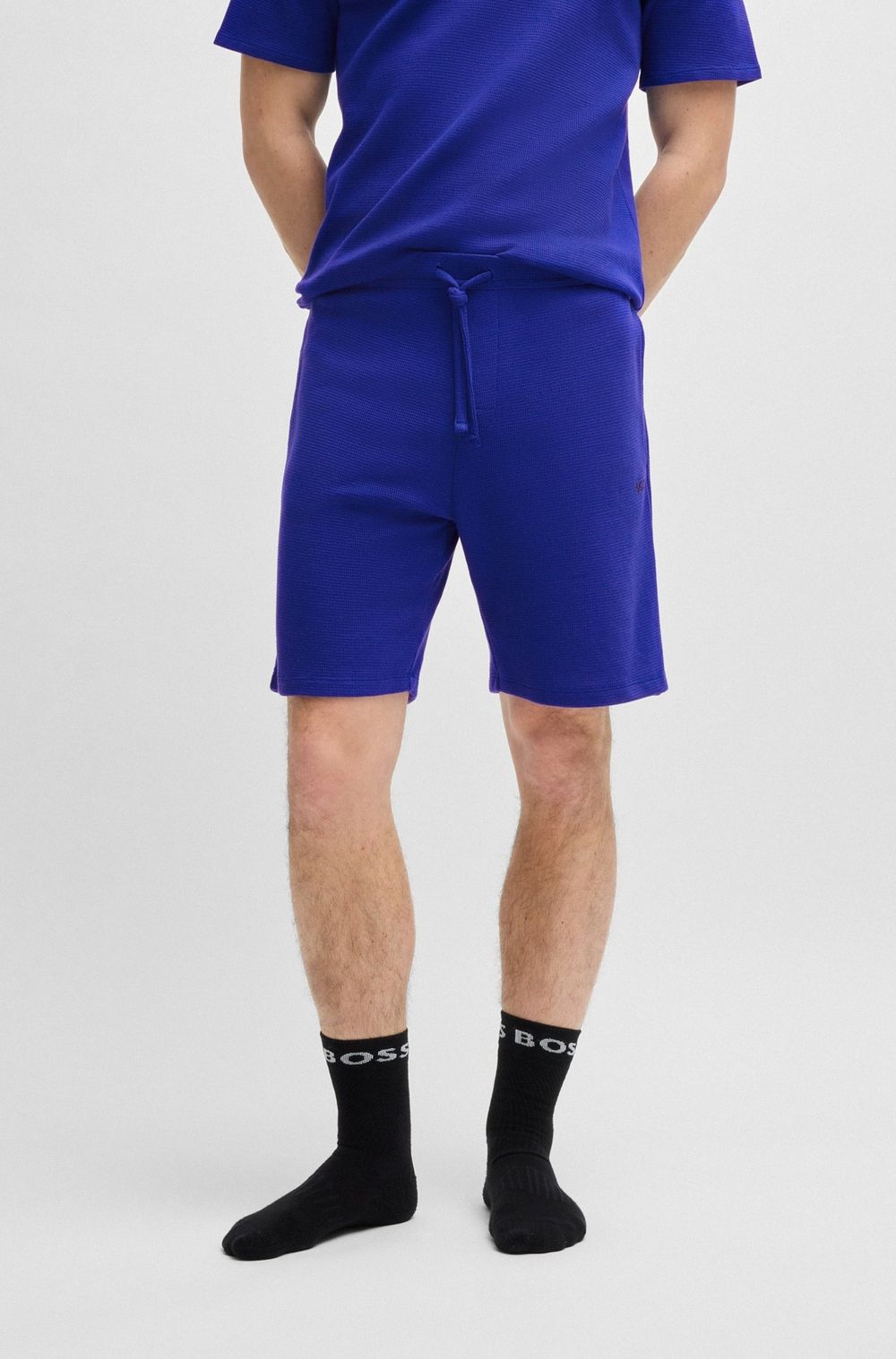 Шорты мужские BOSS Waffle Shorts