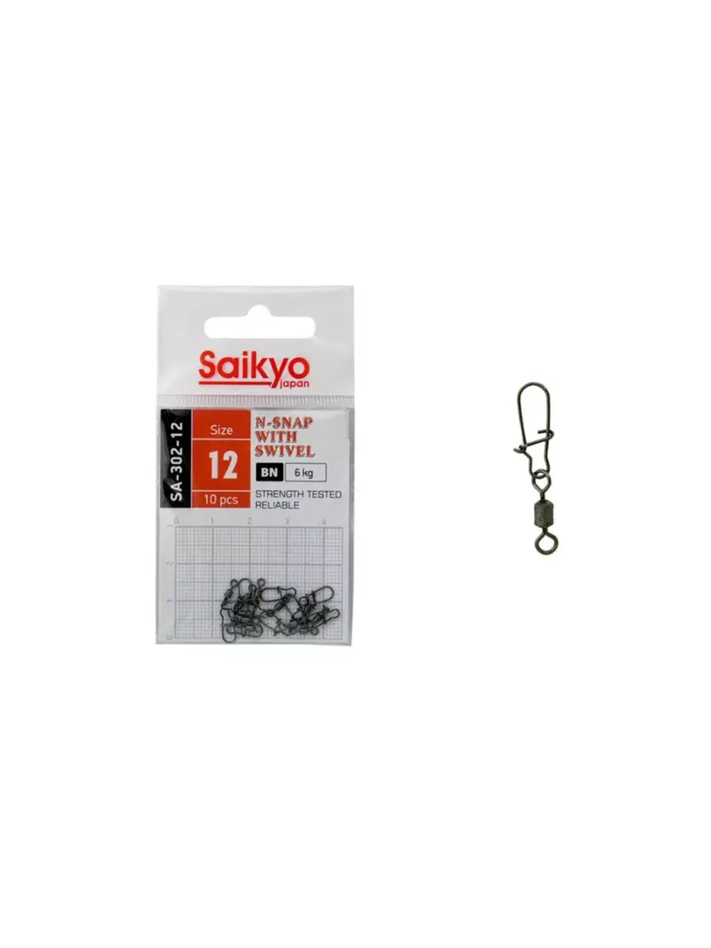 Вертлюг с застежкой Saikyo SA-302