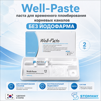 Well-Paste (2гр.) Велл-Пасте, для временного пломбирования каналов, гидроксид кальция БЕЗ йодофарма