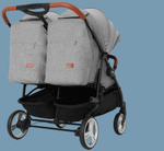 Прогулочная коляска для двойни Carrello Connect CRL-5502, Cotton Beige