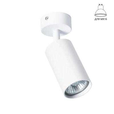 Спот Arte Lamp AQUARIUS A3216PL-1WH, 1хGU10