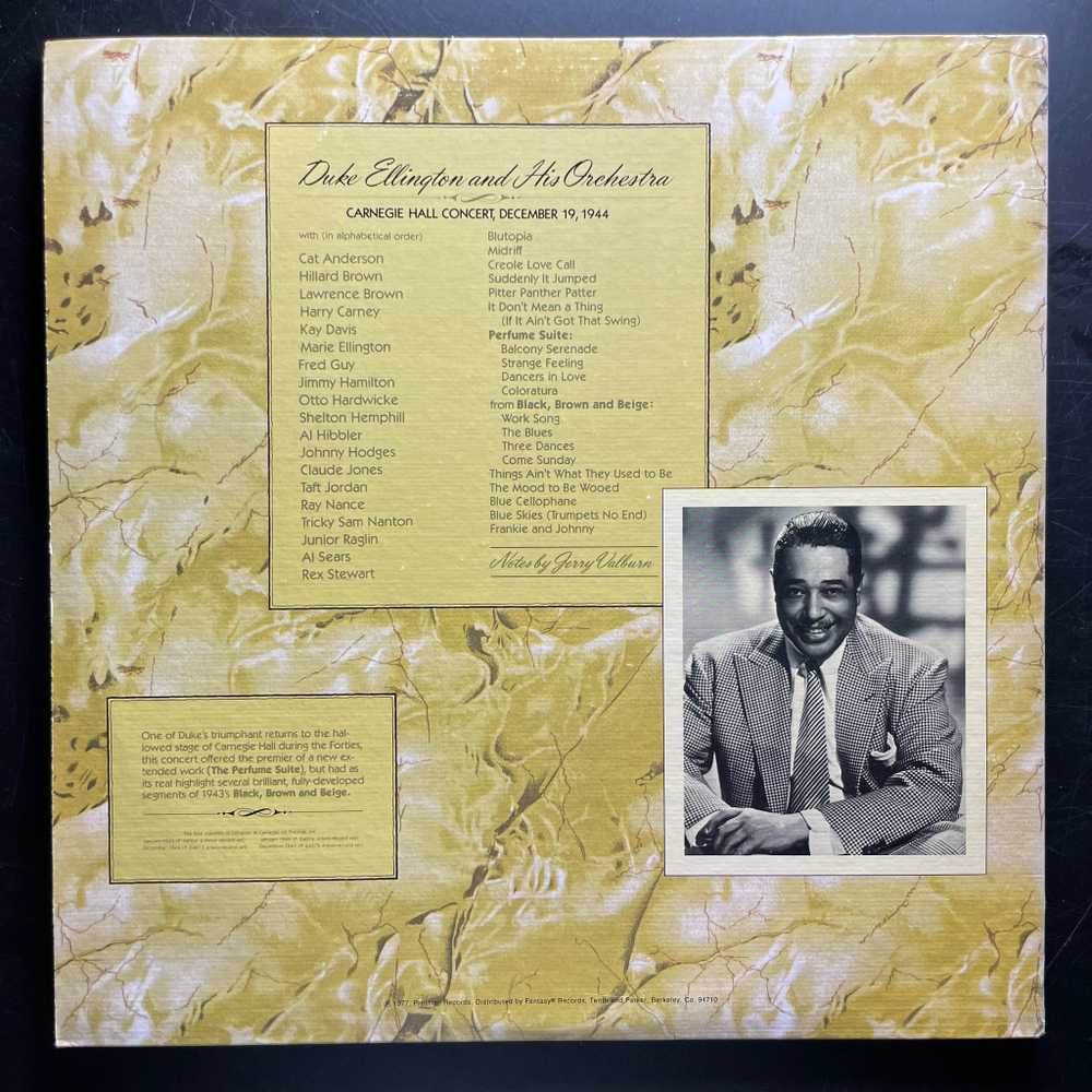 Duke Ellington And His Orchestra ‎– The Duke Ellington Carnegie Hall Concerts 2LP (США 1977г.)