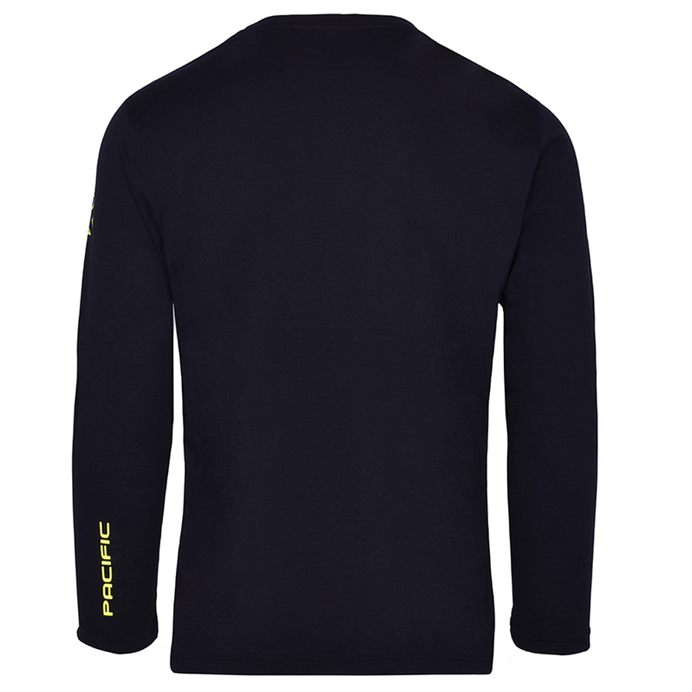 Футболка мужская теннисная теннисная Pacific Classic Long Sleeve Shirt - navy