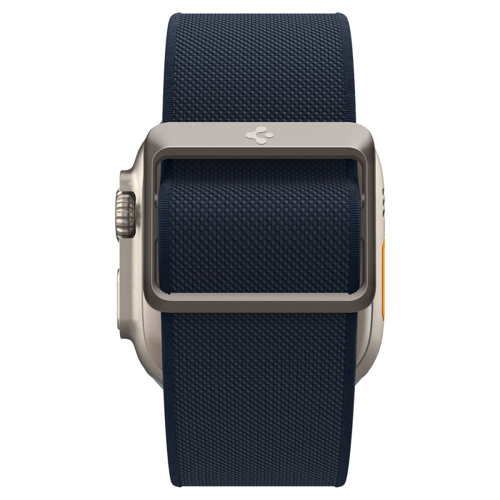 Ремешок Spigen FIT LITE ULTRA APPLE WATCH 4 / 5 / 6 / 7 / 8 / SE / ULTRA (42 / 44 / 45 / 49 MM) NAVY (оцинкованная пряжка; материал из высококачественного нейлона; ультралегкий ремешок)