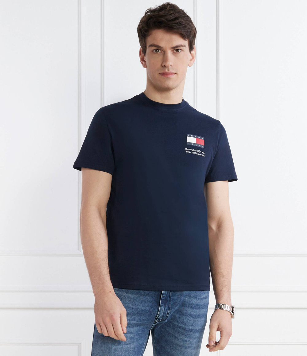 Футболка ESSENTIAL Tommy Jeans - темно-синий(DM0DM18263)