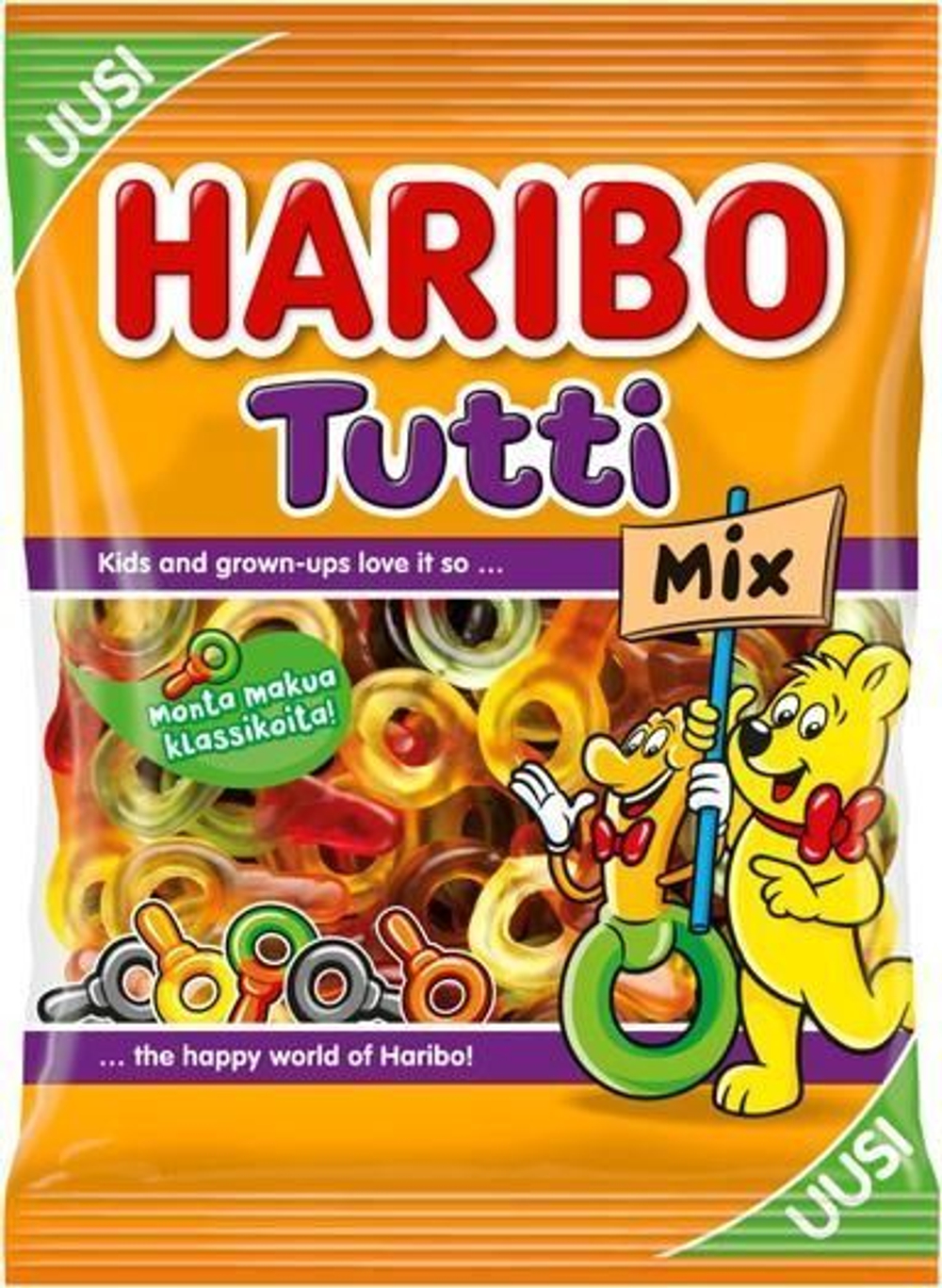 мармелад Haribo Tutti Mix 275 г (Из Финляндии)