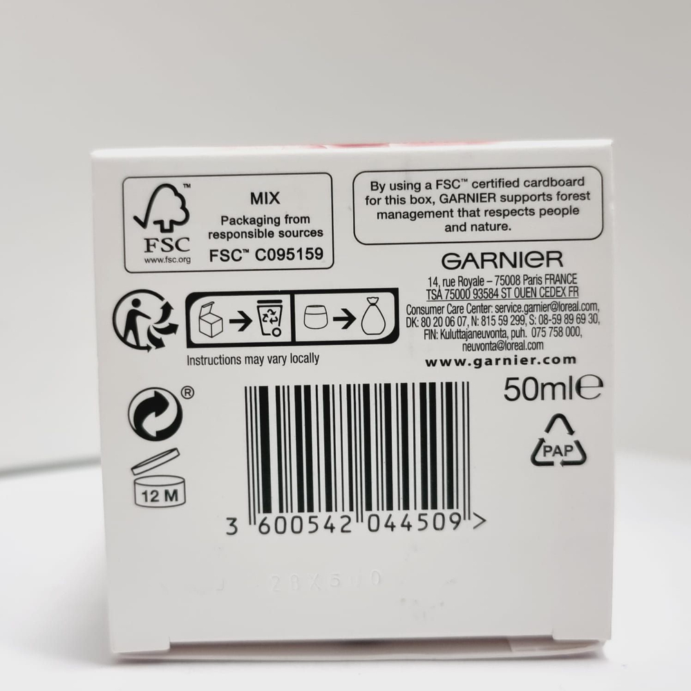 Крем дневной Garnier Skin Naturals/Active "Rose", питательный, увлажняющий 48 ч, с экстрактом розы, 50 мл  (Франция)
