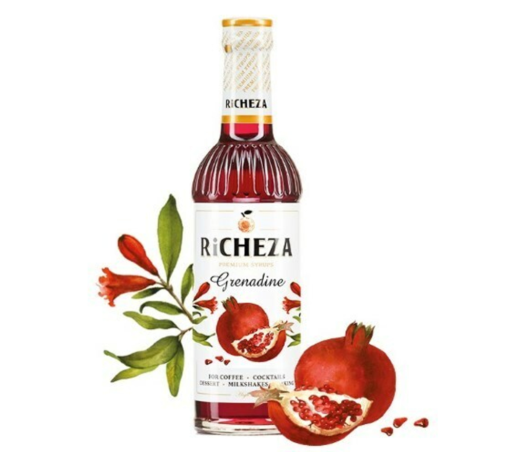 Сироп RiCHEZA Гренадин стекло (0,33л)