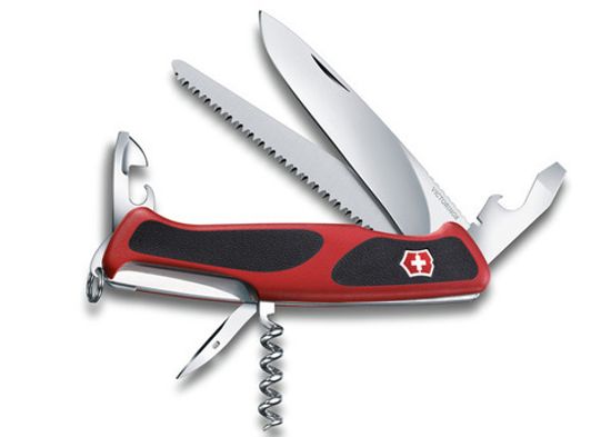Нож Victorinox Мод. RangerGrip 55 (130мм) - 12 функций