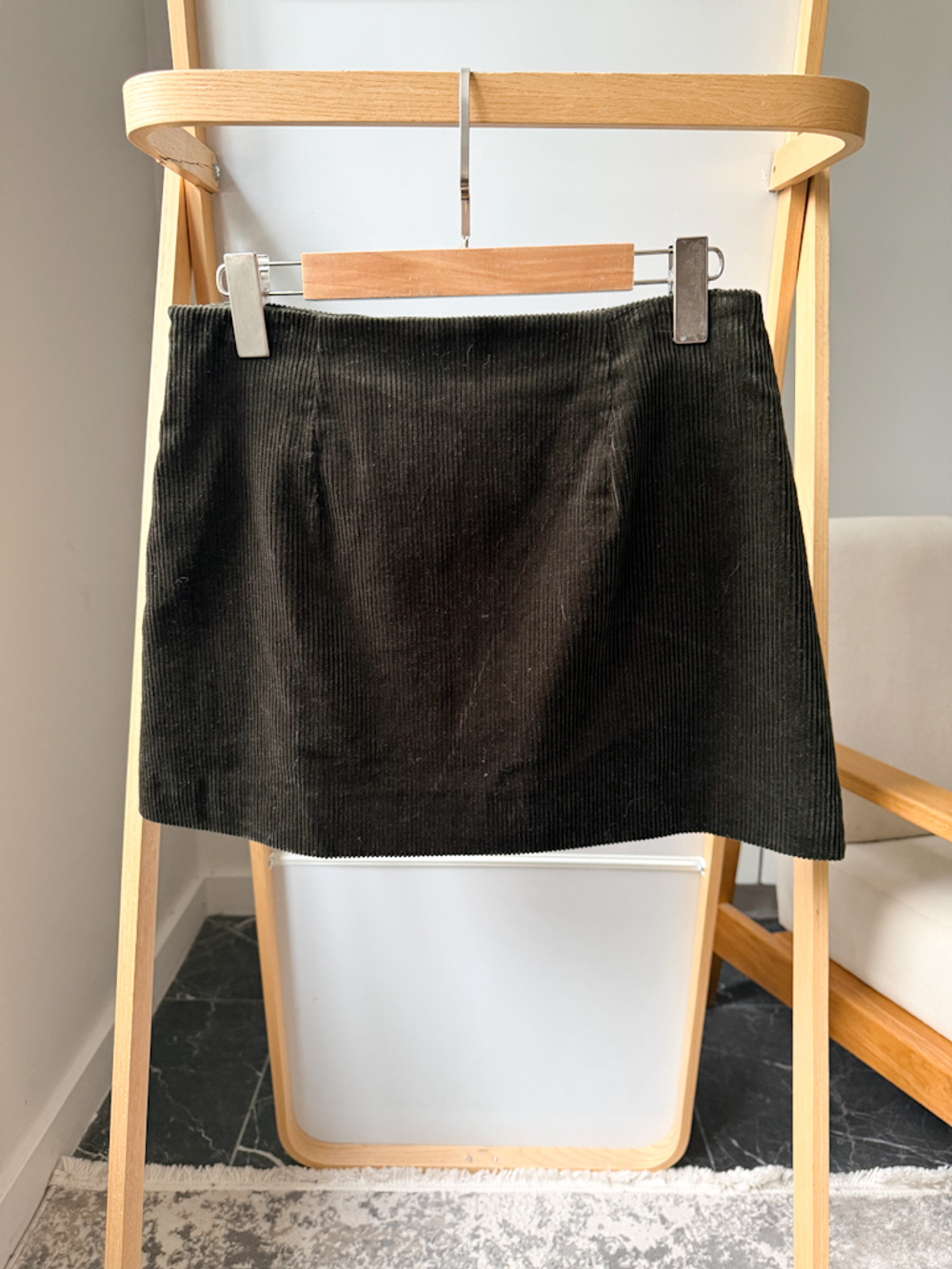 Вельветовая юбка Zara, S