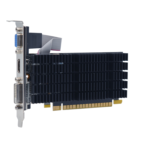 Видеокарта AFOX NVIDIA GeForce GT710, 2Гб GDDR3, 64 бита, LP, Retail (AF710-2048D3L5-V2)