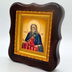 Авраам праведный праотец. Икона на холсте.