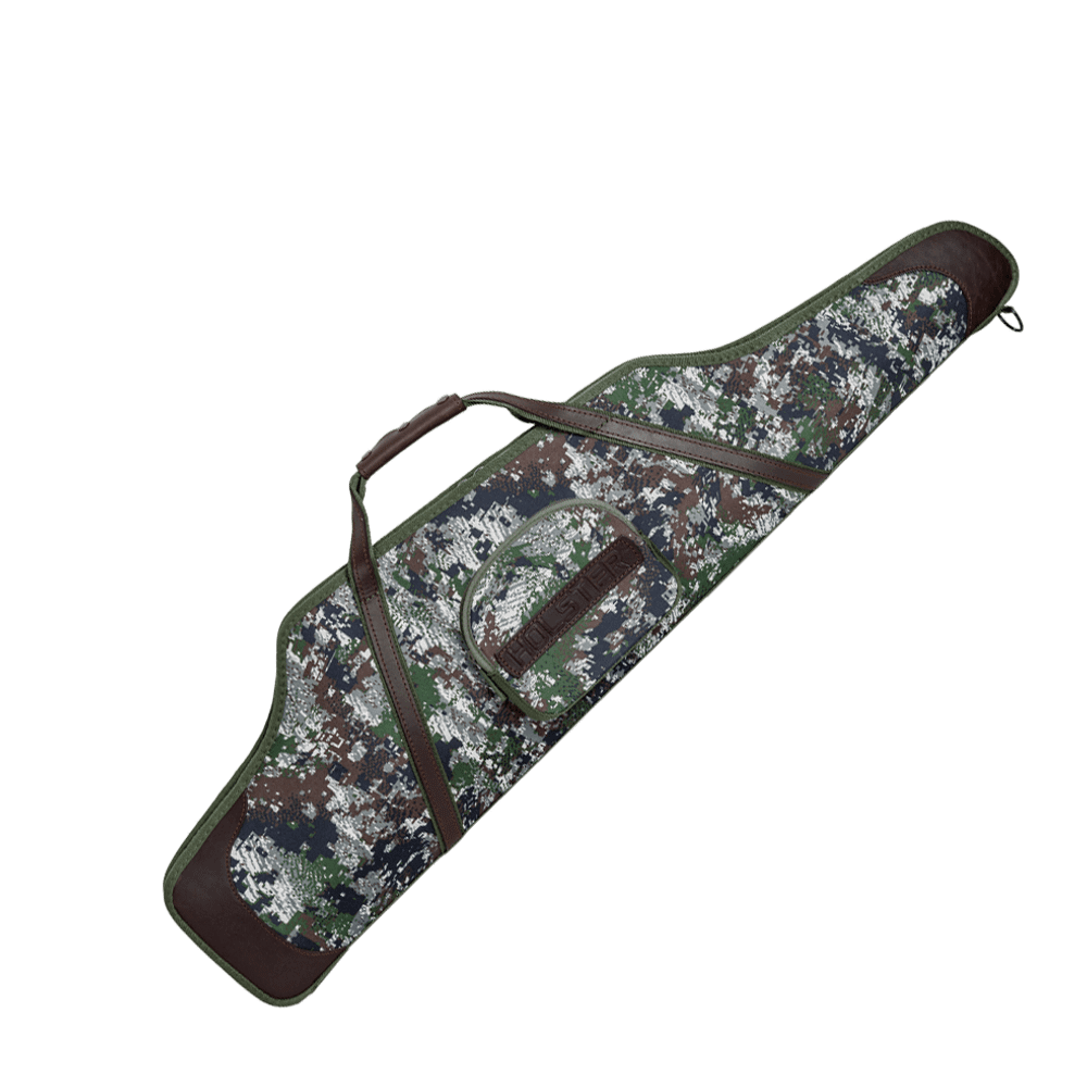 Кейс охотничий 120 с оптикой HOLSTER CLUB, из  кожи, цифра, Хольстер