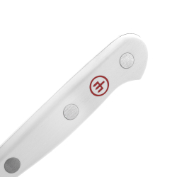 Набор ножей 4шт с ножницами и мусатом в подставке Wuesthof White Classic