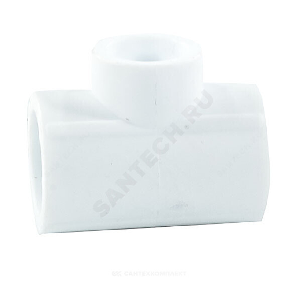 Тройник PP-R переходной белый Дн 40х20х40 PRO VALFEX 10402040-PRO