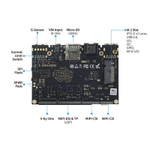 Одноплатный компьютер Khadas VIM4 Active cooling ARM Cortex-A73 4-Core + Cortex-A53 4-Core Amlogic A311D2 2.2GHz 8+32GB