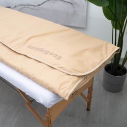 Термоодеяло для обертывания и инфракрасной сауны EcoSapiens Infrasauna 220х180 см бежевое