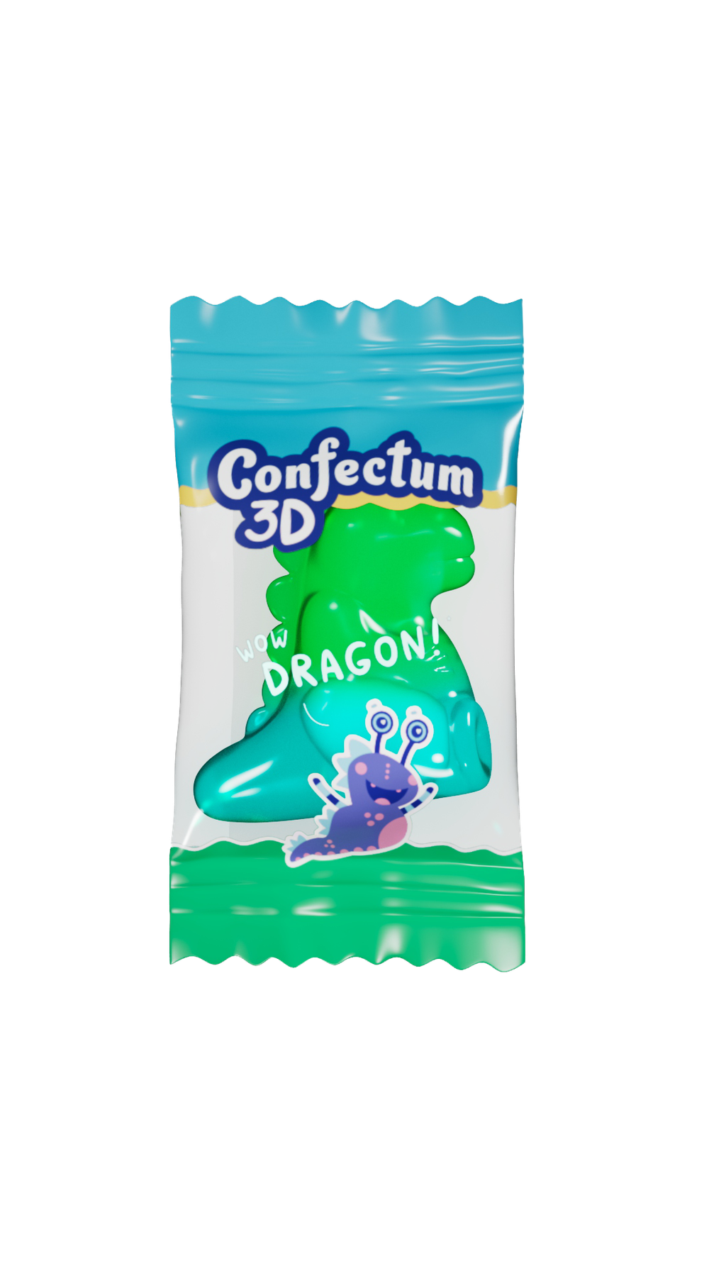 Мармелад Confectum funny 3D в форме динозавров
