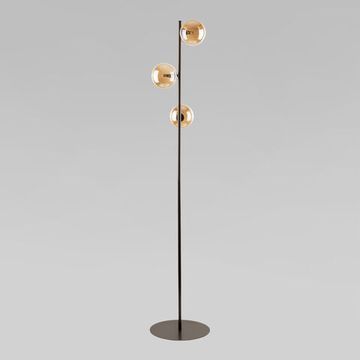 Напольный светильник со стеклянными плафонами 3*G9 6189 коричневый Estera TK Lighting