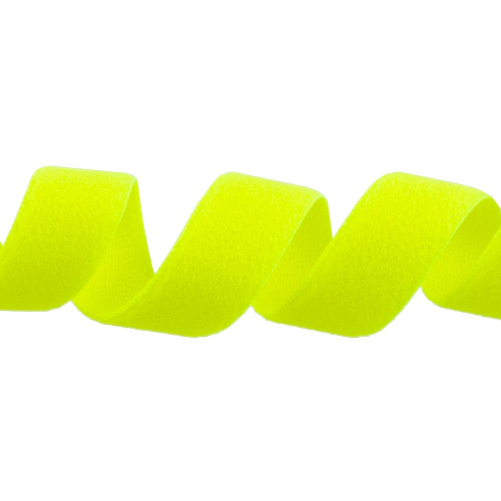 Резинка бельевая (бретелечная) 10.0 мм / 25±0.5 метров, неон желтый/neon yellow, Blitz LB-51T