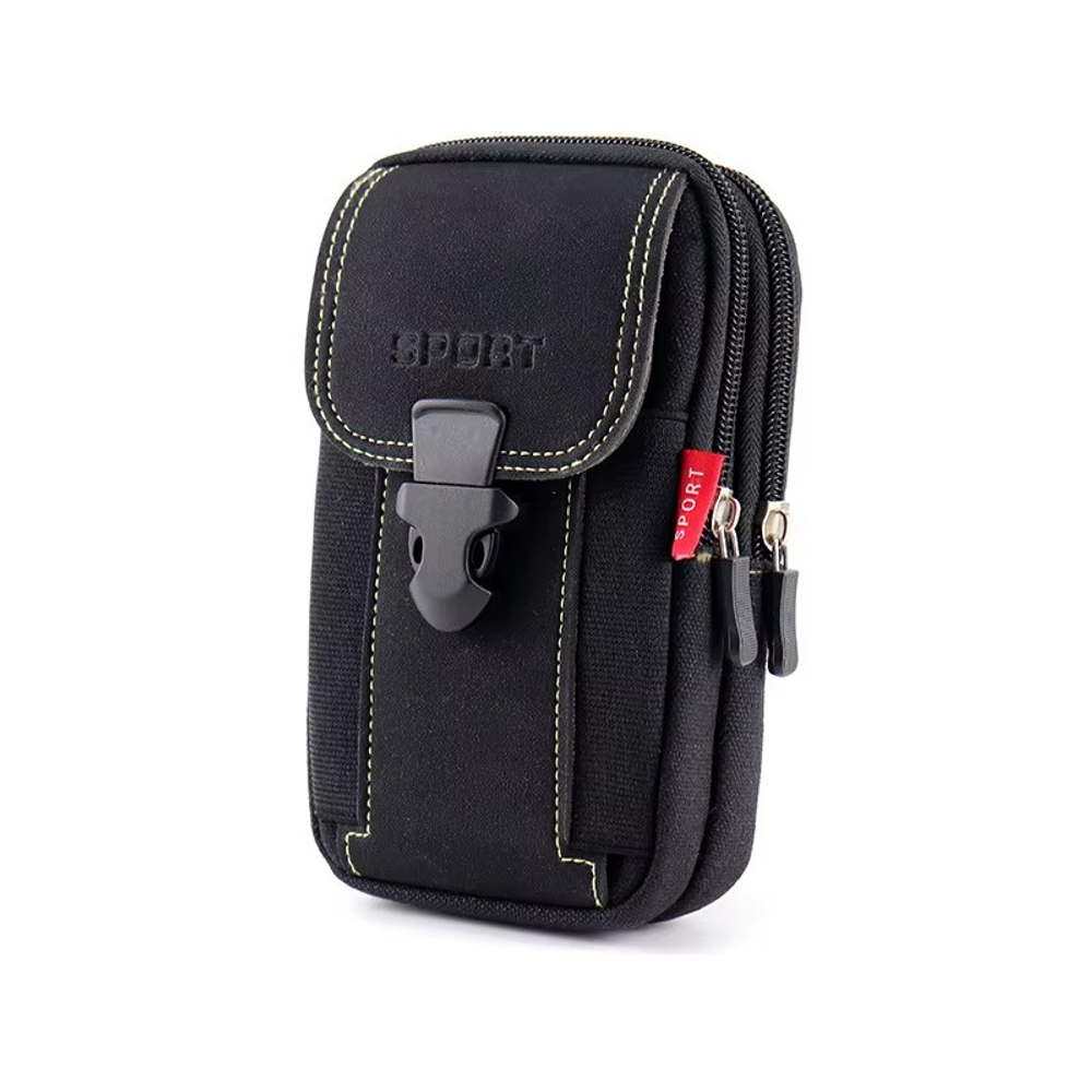 Универсальный поясной подсумок-чехол Waist bag vertical model