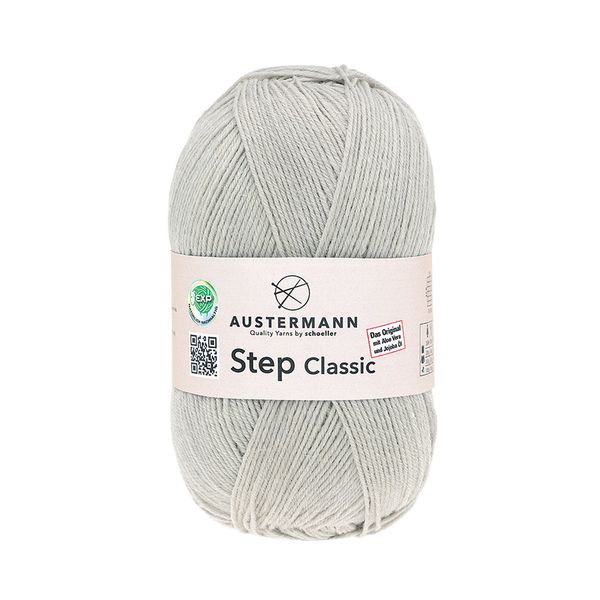 Пряжа Austermann (Аустерманн) Step Classic EXP / уп.5 мот. по 100 г, 420м, №1