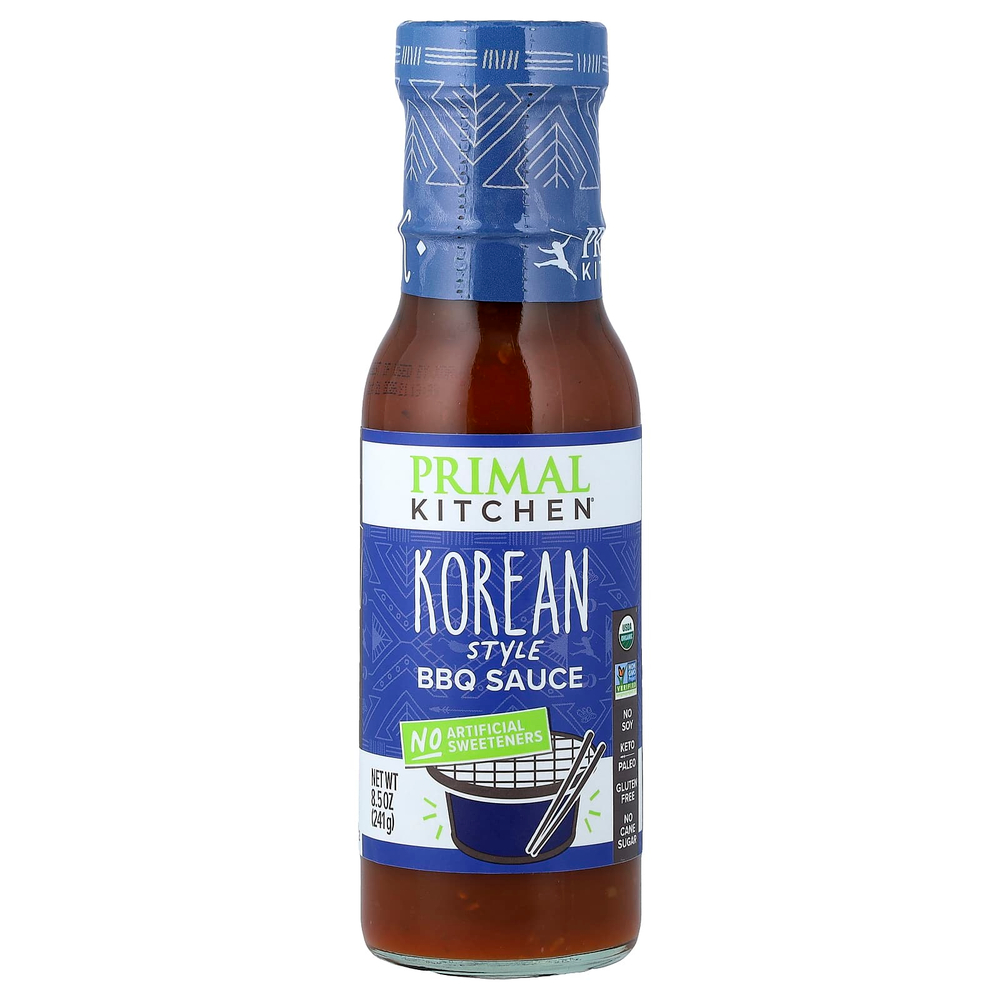 Primal Kitchen, Соус для барбекю в корейском стиле, 241 г (8,5 унции)