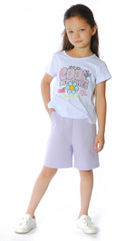 Футболка трикотажная для девочки 3-6 лет Fleur de Vie