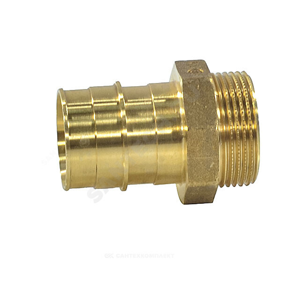 Муфта для PE-X труб радиальная латунь Дн 20х1/2" НР GX107 Giacomini GX107Y034