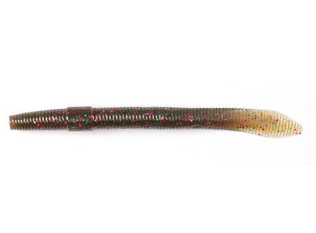 Мягкая съедобная приманка LJ Pro Series WACKY WORM 5.7 in (145 мм), цвет S21, 6шт